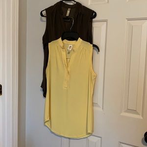 PerSeption sleeveless tops